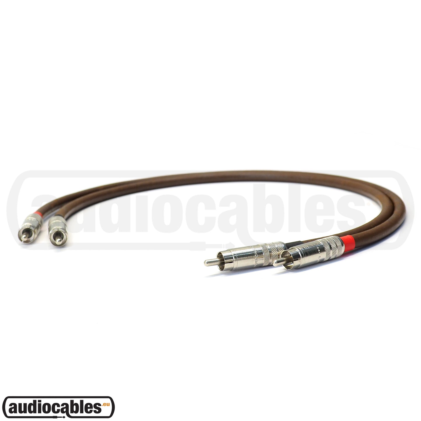 Belden 8402 RCA to RCA Hi Fi Interconnect Cable (Pair) w/ Switchcraft Connectors