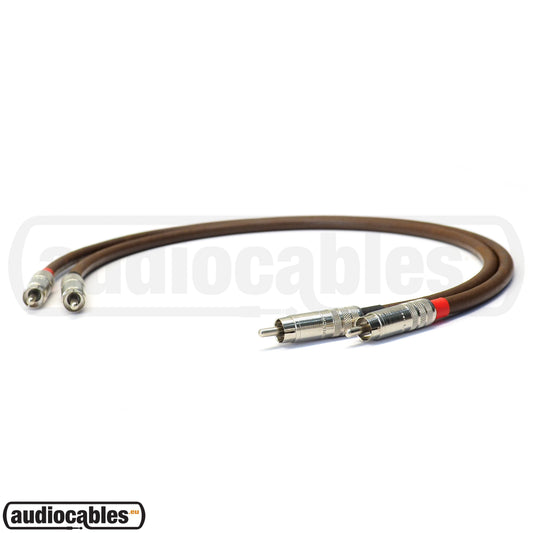 Belden 8402 RCA to RCA Hi Fi Interconnect Cable (Pair) w/ Switchcraft Connectors