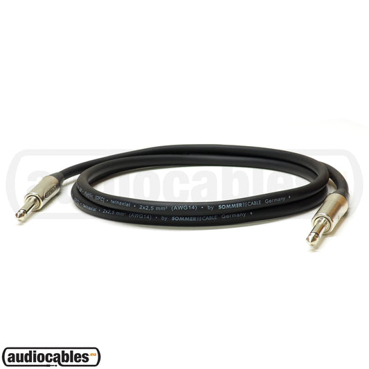 Sommer Meridian SP225 Speaker Cable w/ Neutrik Jack Connectors - 1.5m