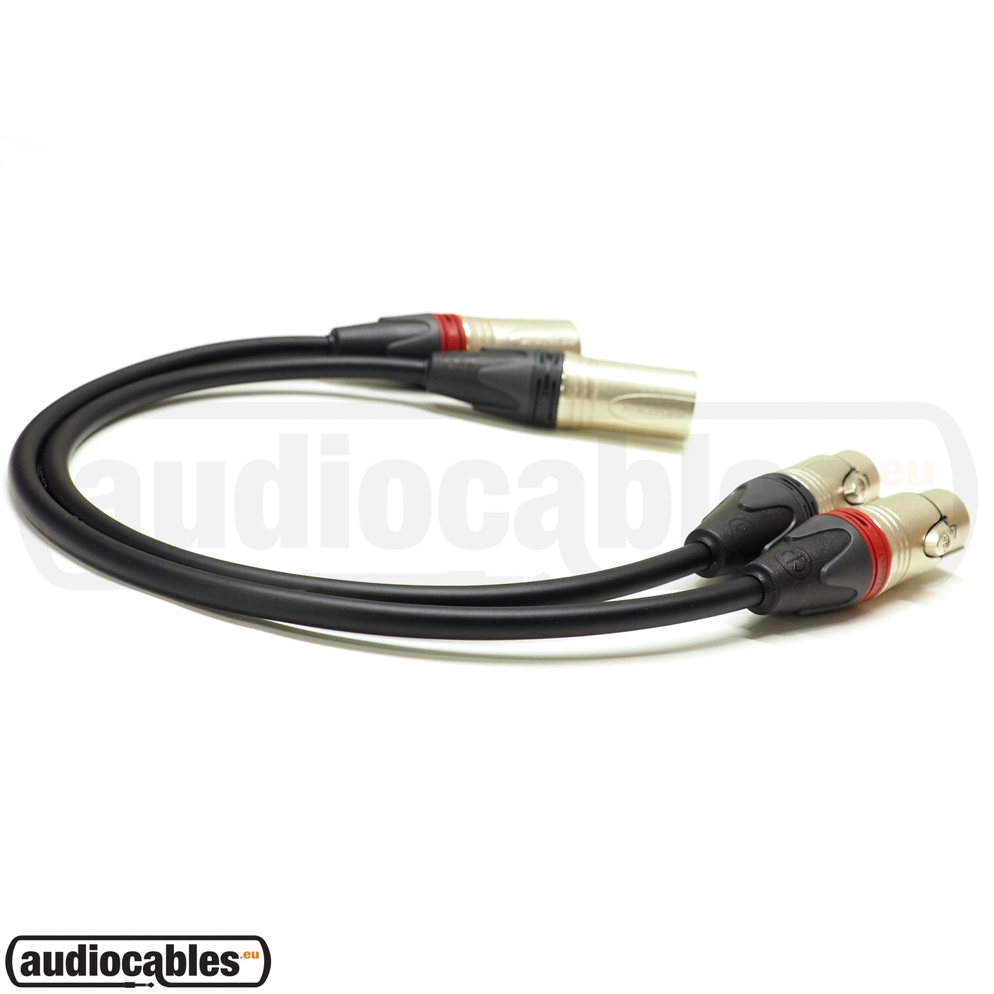 CANARE L-2T2S High Performance Balanced PAIR Cable w/ Neutrik XLR - 1.25m