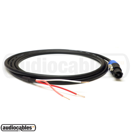 Canare Speaker Cable (3 wire) for REL Subwoofer - Speakon to Bare Wires - 3m