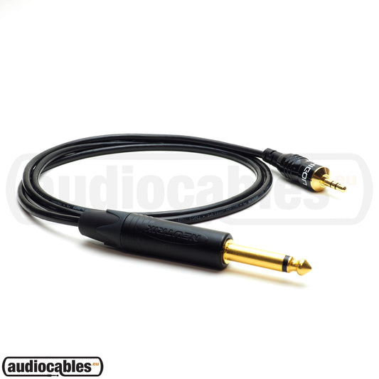 Sommer Cable w/ Hicon Gold Mini Jack To Neutrik Gold Mono Jack