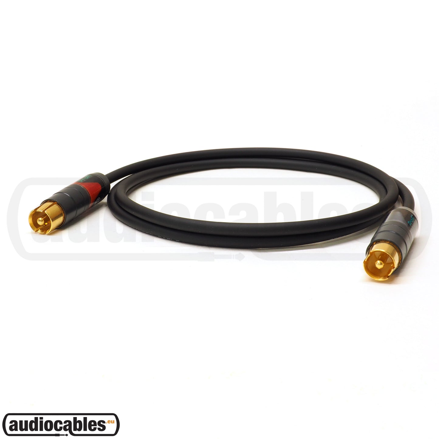 Mogami 2549 w/ Neutrik RCA to RCA SINGLE Cable (for Subwoofer etc.)