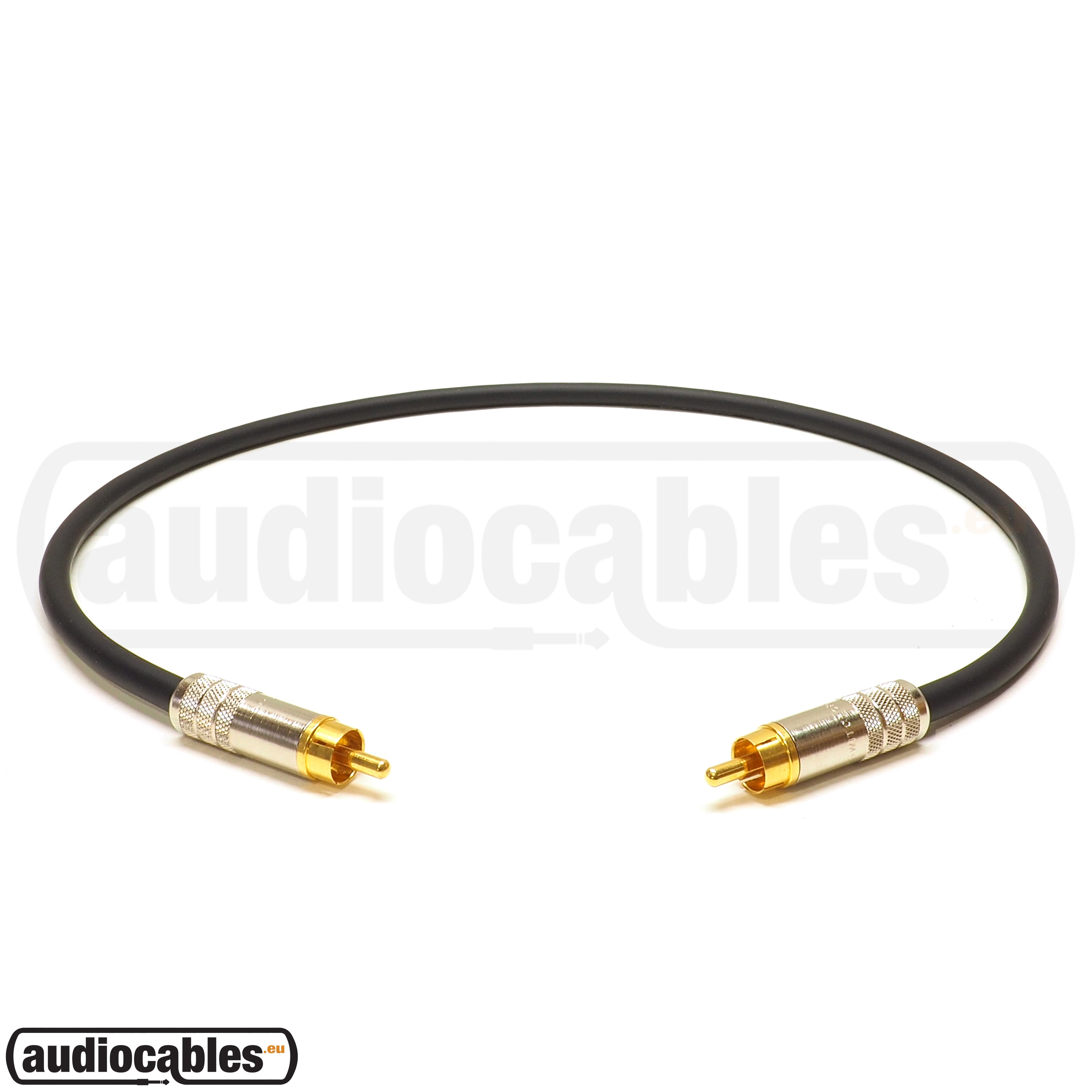 35ft. Premium SPDI/F Digital Audio Coax RCA Cable, 75-ohm, CL2, Gold Plated