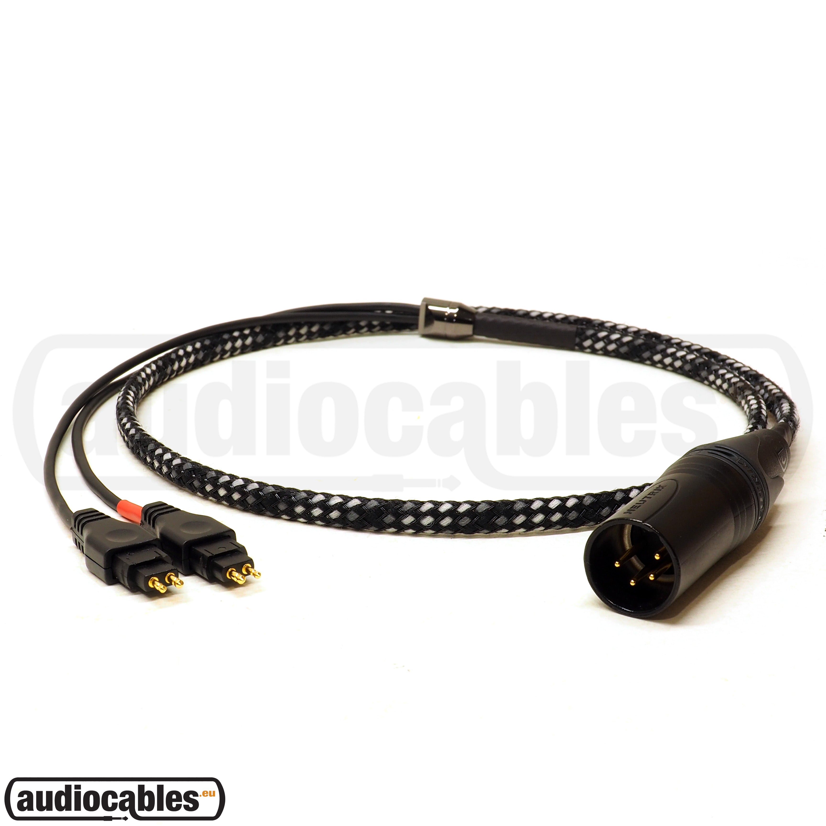 Cavo Ricambio Per Sennheiser HD660S/HD650/HD600 – Lunghezza 1.2m Con Spina 3.5mm E Adattatore 6.35mm
