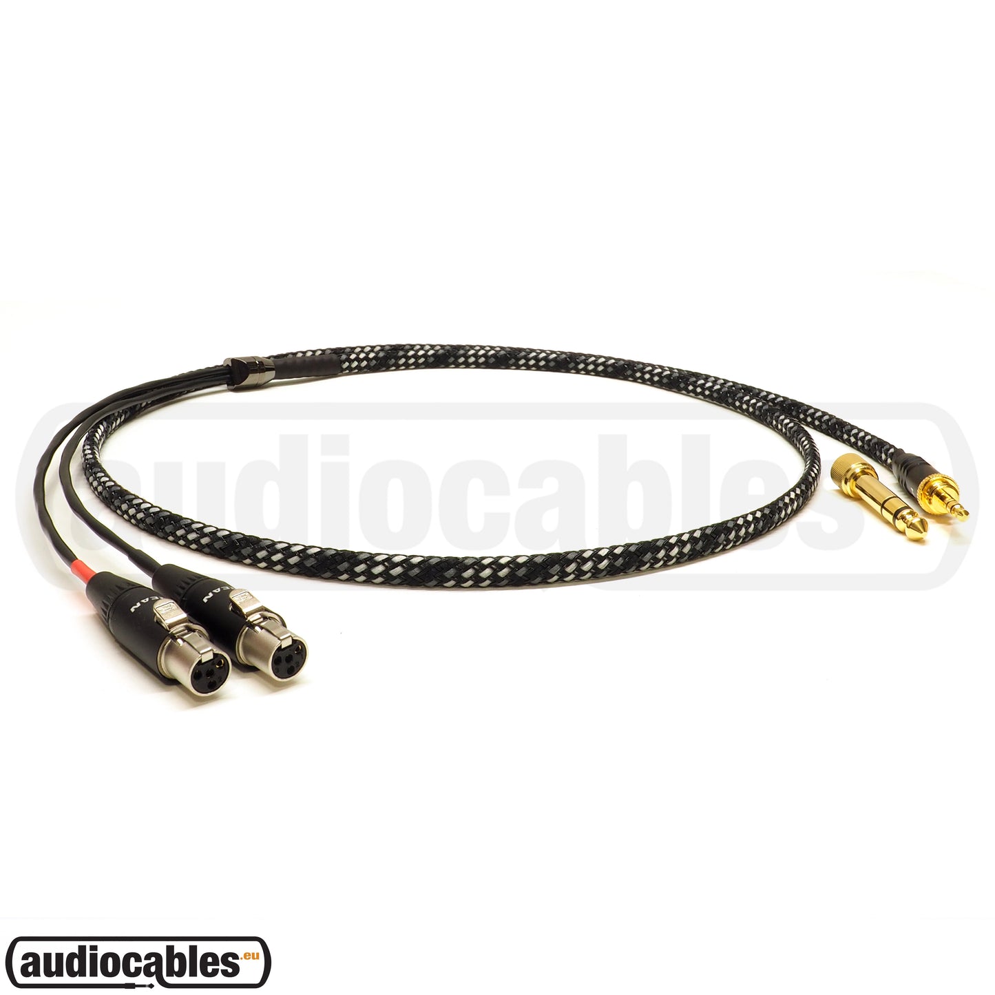 Mogami Cable for Audeze Headphones (Braided, dual 4pin mini xlr)