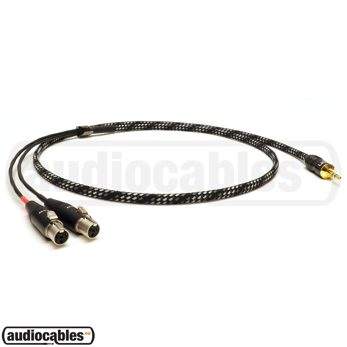 Mogami Cable for Audeze Headphones (Braided, dual 4pin mini xlr)