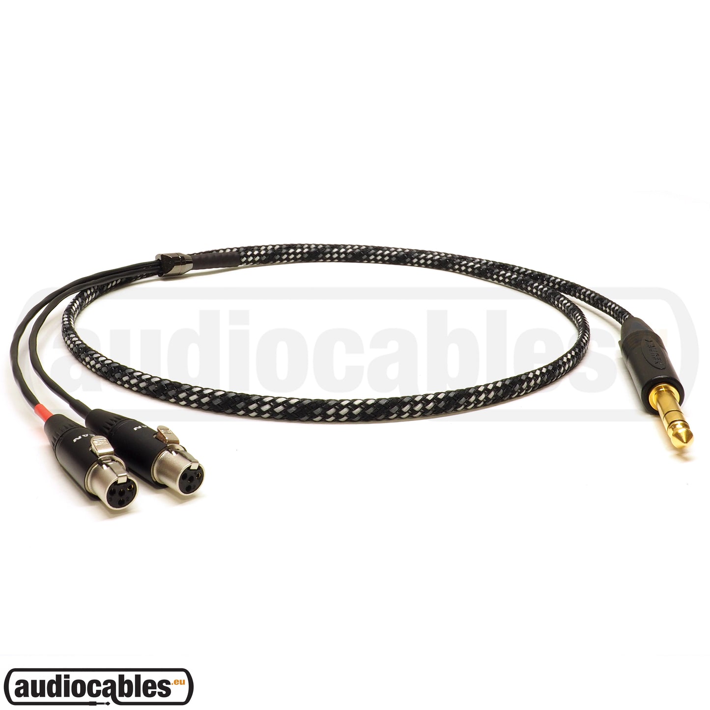 Mogami Cable for Audeze Headphones (Braided, dual 4pin mini xlr)