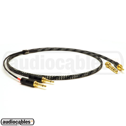 Mogami Cable for Focal, Sony & Denon Headphones (Braided, dual 3.5mm)