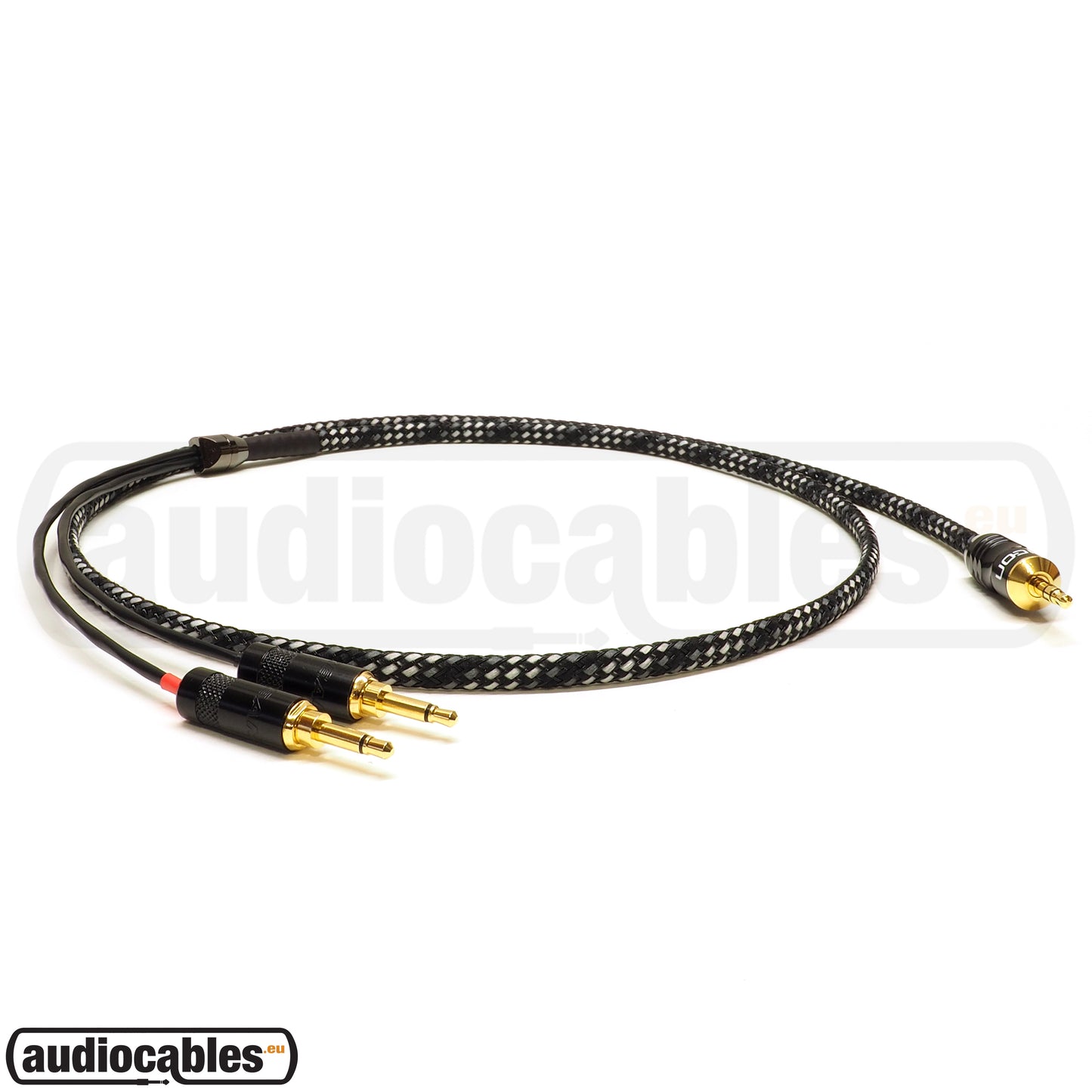 Mogami Cable for Focal, Sony & Denon Headphones (Braided, dual 3.5mm)