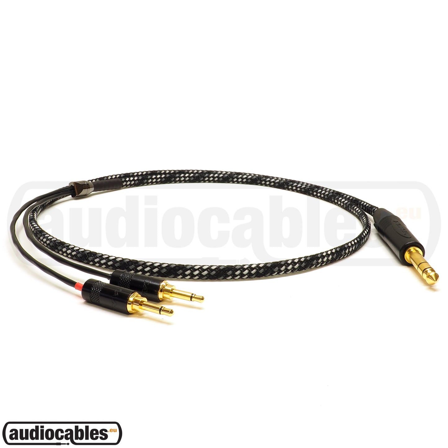 Mogami Cable for Focal, Sony & Denon Headphones (Braided, dual 3.5mm)