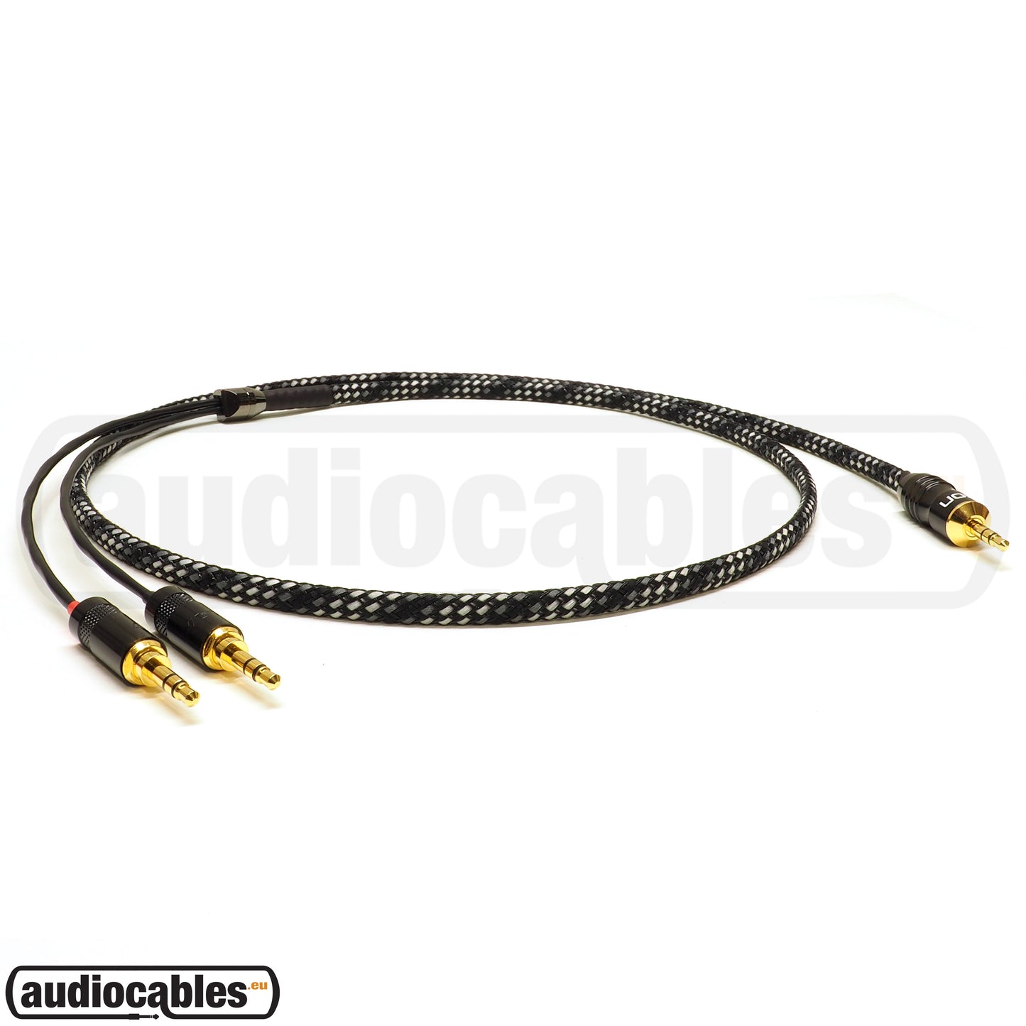 Mogami Cable for Hifiman Headphones (Braided, Dual 3.5mm)