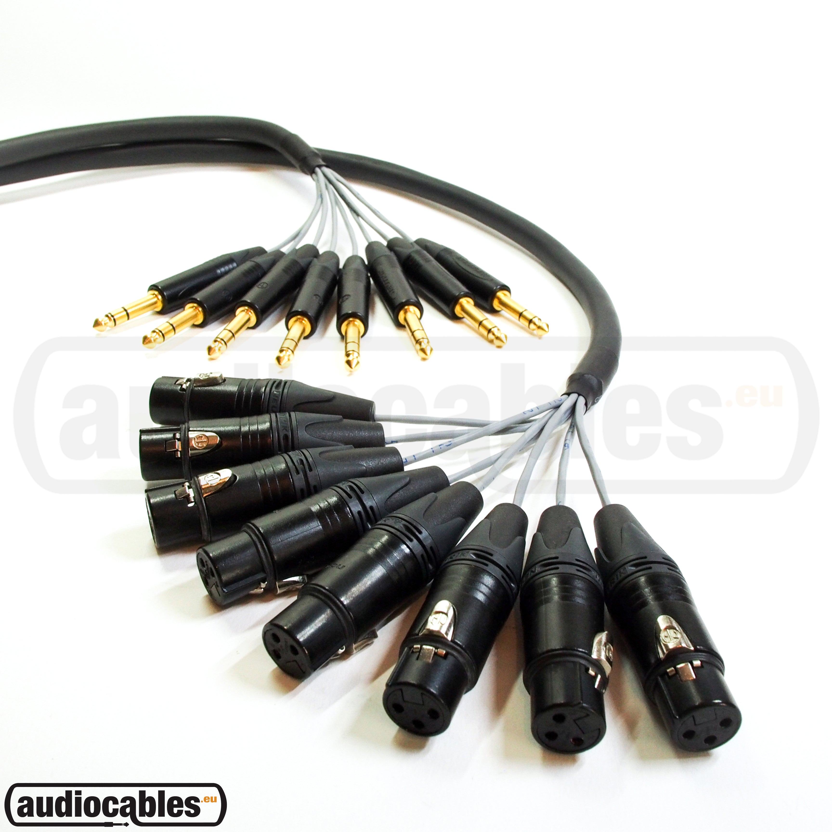8 Channel Mogami TRS To Female XLR Multi Core Cable