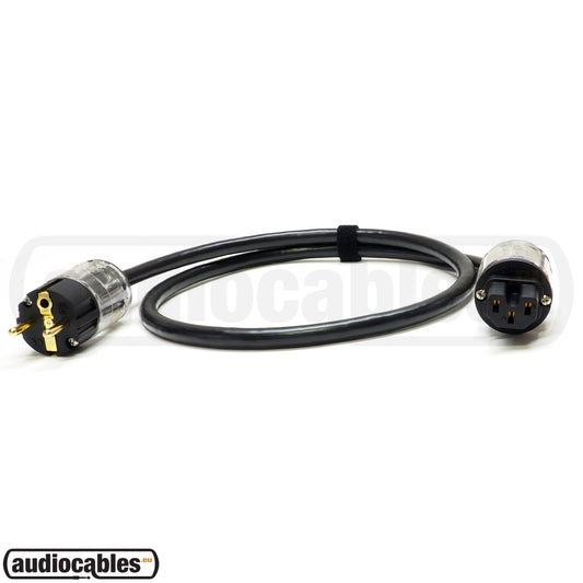 Belden 19364 Mains Power Cable w/ Gold Plated Connectors