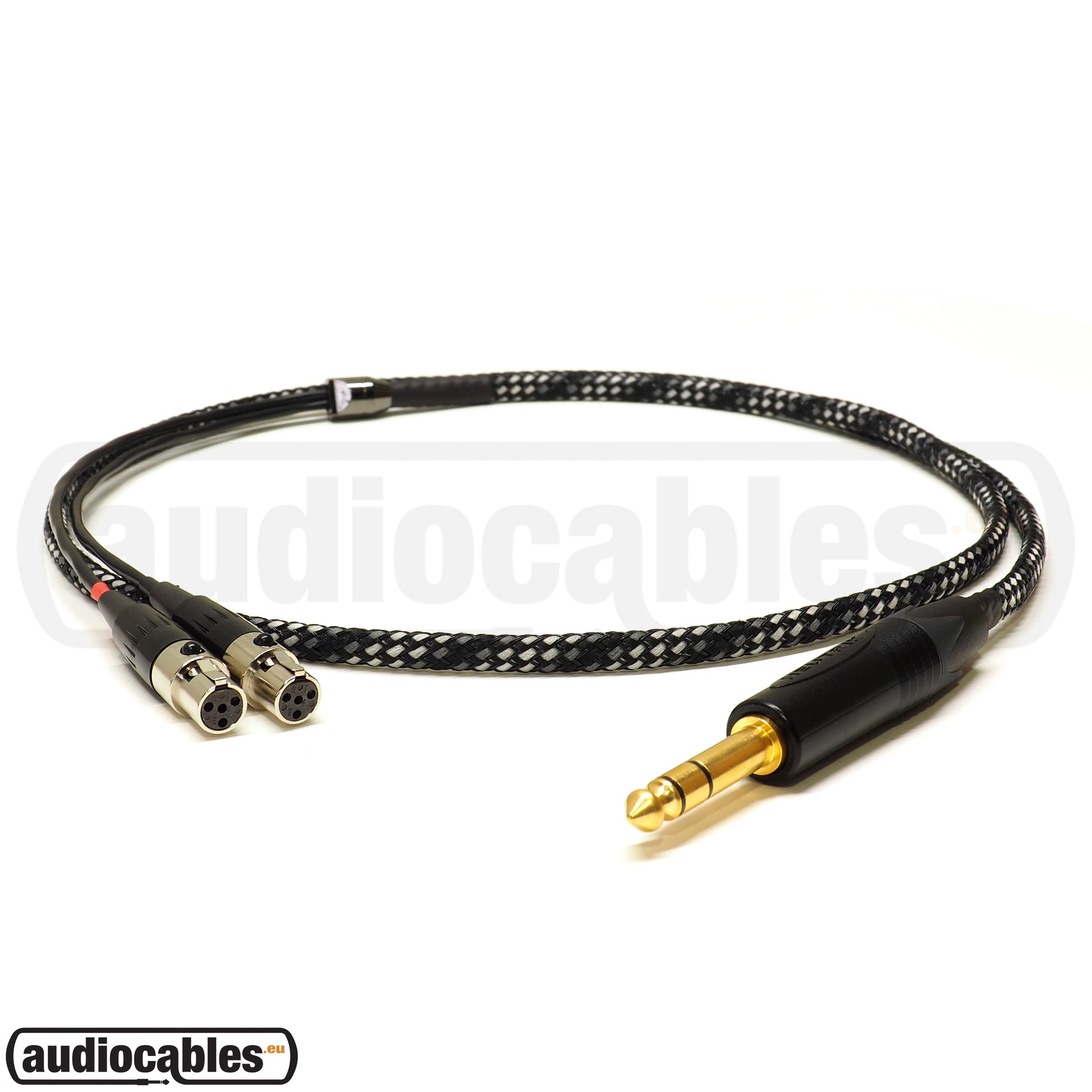 Mogami Cable for Audeze Headphones (Braided, dual 4pin mini xlr