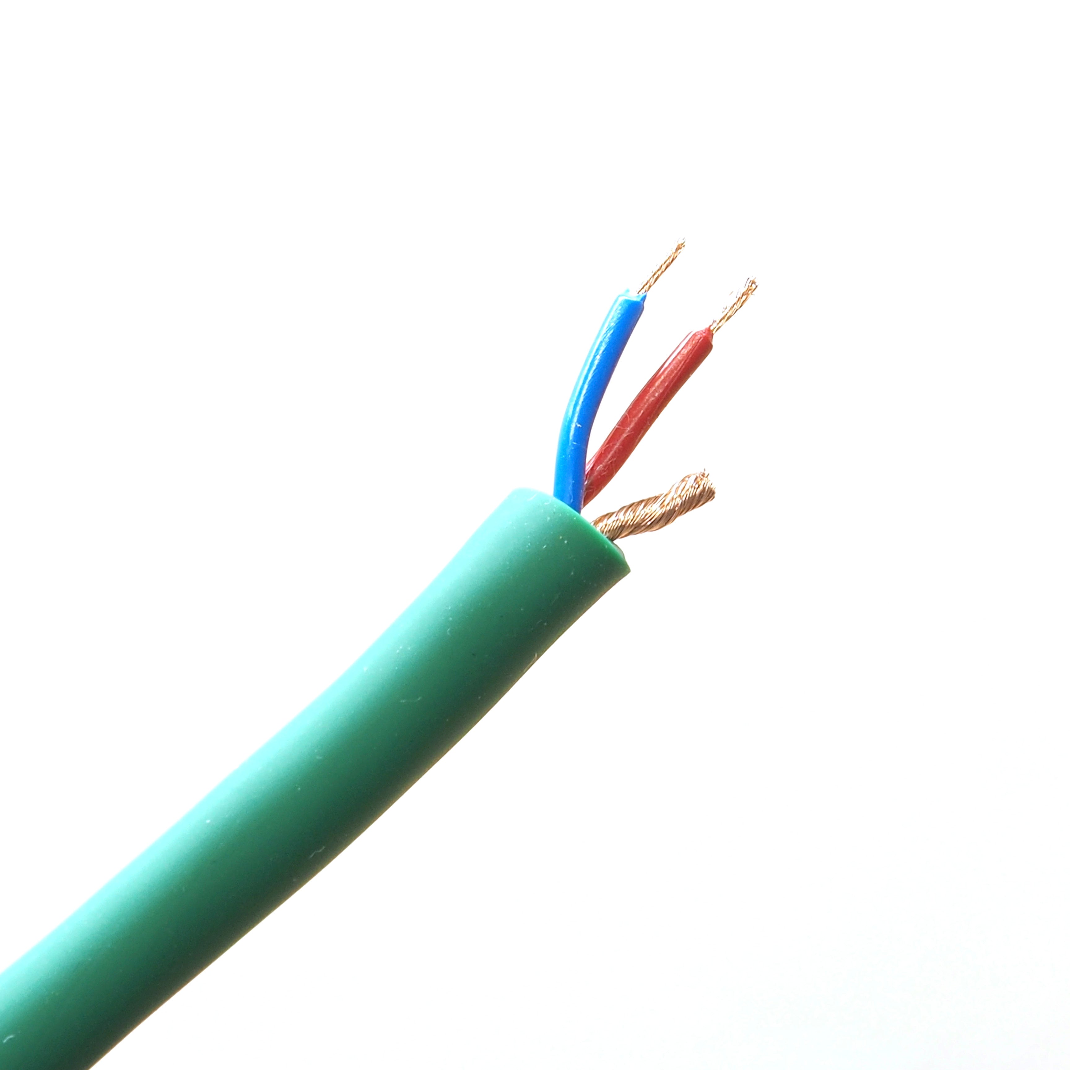 Belden 46349 Balanced, Microphone Cable (Green Color) audiocables.eu