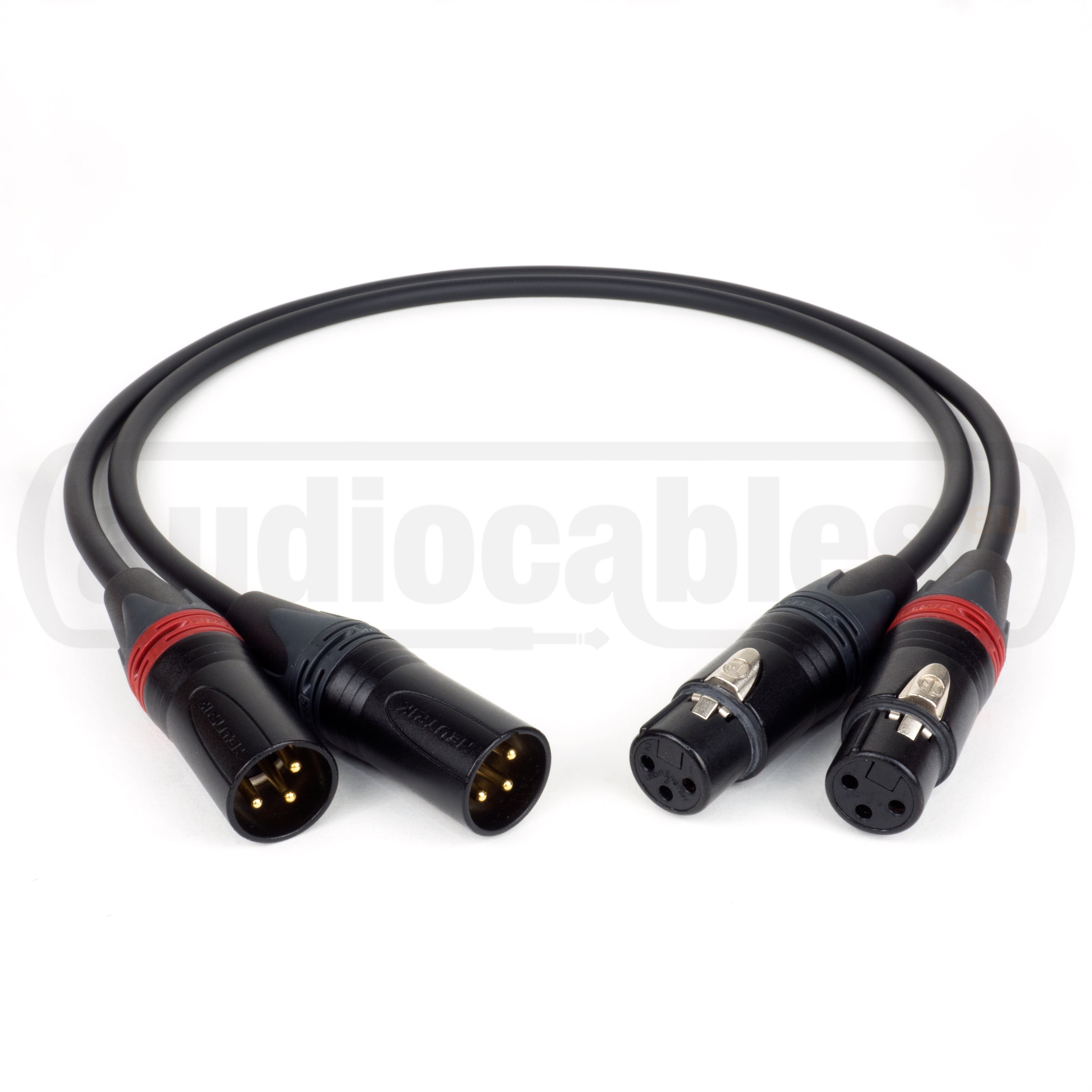 Mogami 2549 Balanced Pair Cable w/ Gold Neutrik XLR Connectors