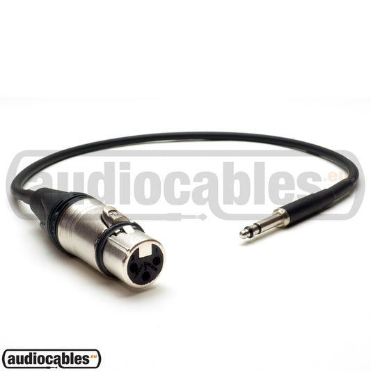 Mogami 2893 Patch Cable w/ TT Bantam to Female XLR Neutrik Connectors