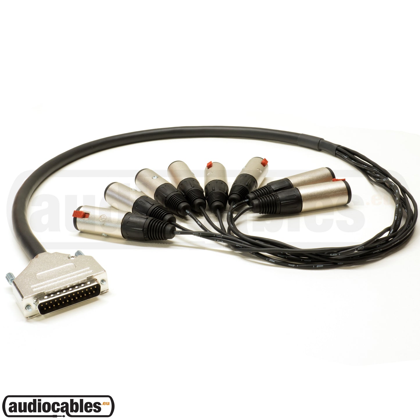 Mogami DB25 to 8 Neutrik Female Jack TRS Multi Analog Cable