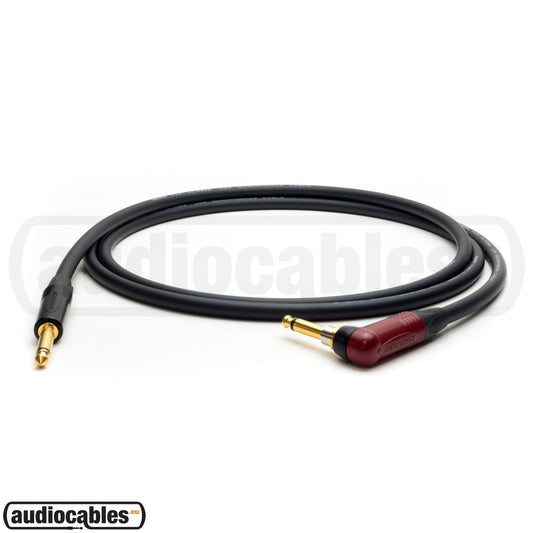 Mogami 3368 Instrument Cable w/ Neutrik Gold Plugs (Silent & Single Angled)