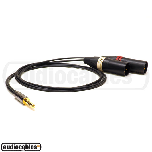 Mogami Balanced Cable - Pentacon TRRRS to 2 Male XLR