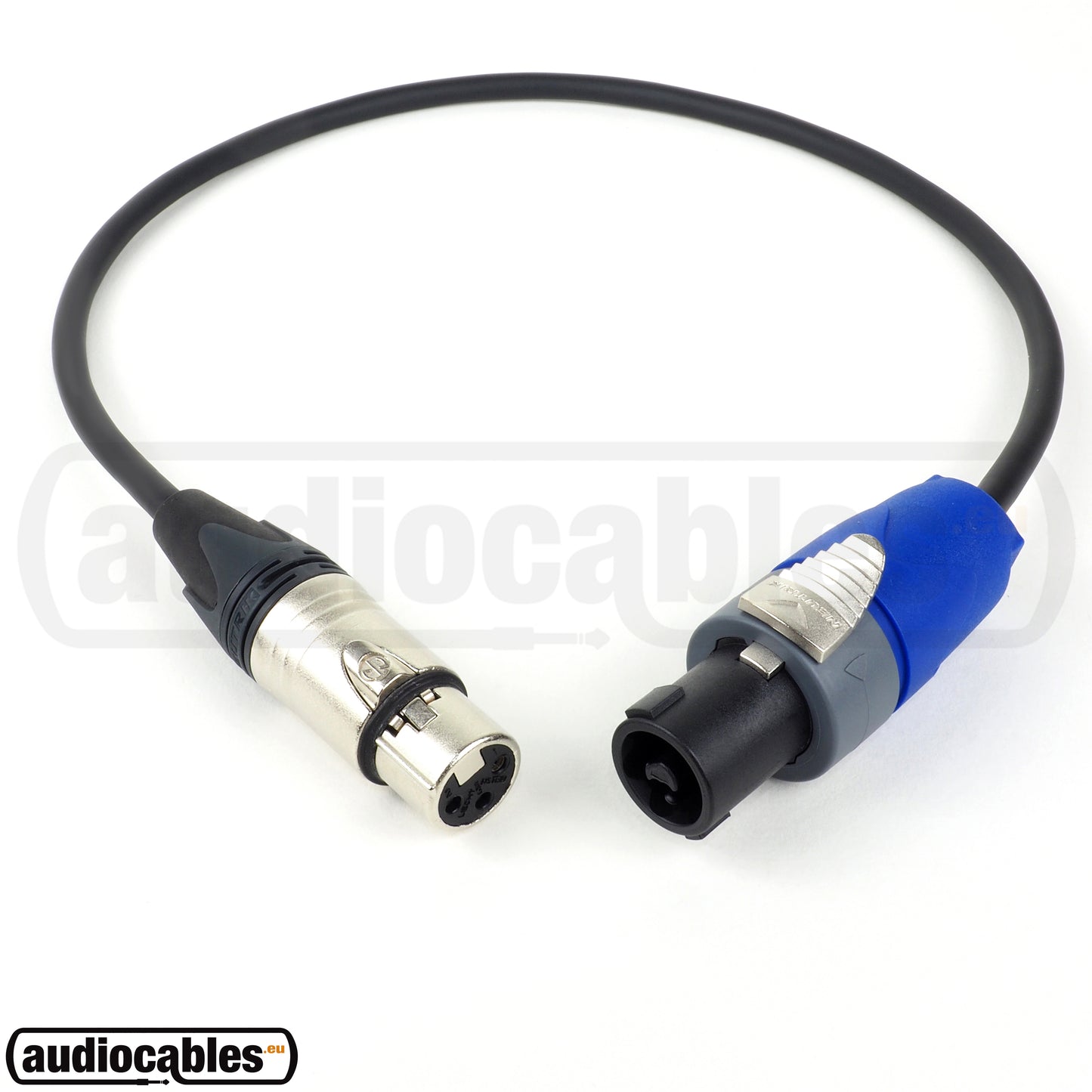 Mogami 3082 Speaker Cable (2x2.00) w/ Neutrik Female XLR to speakON Connector