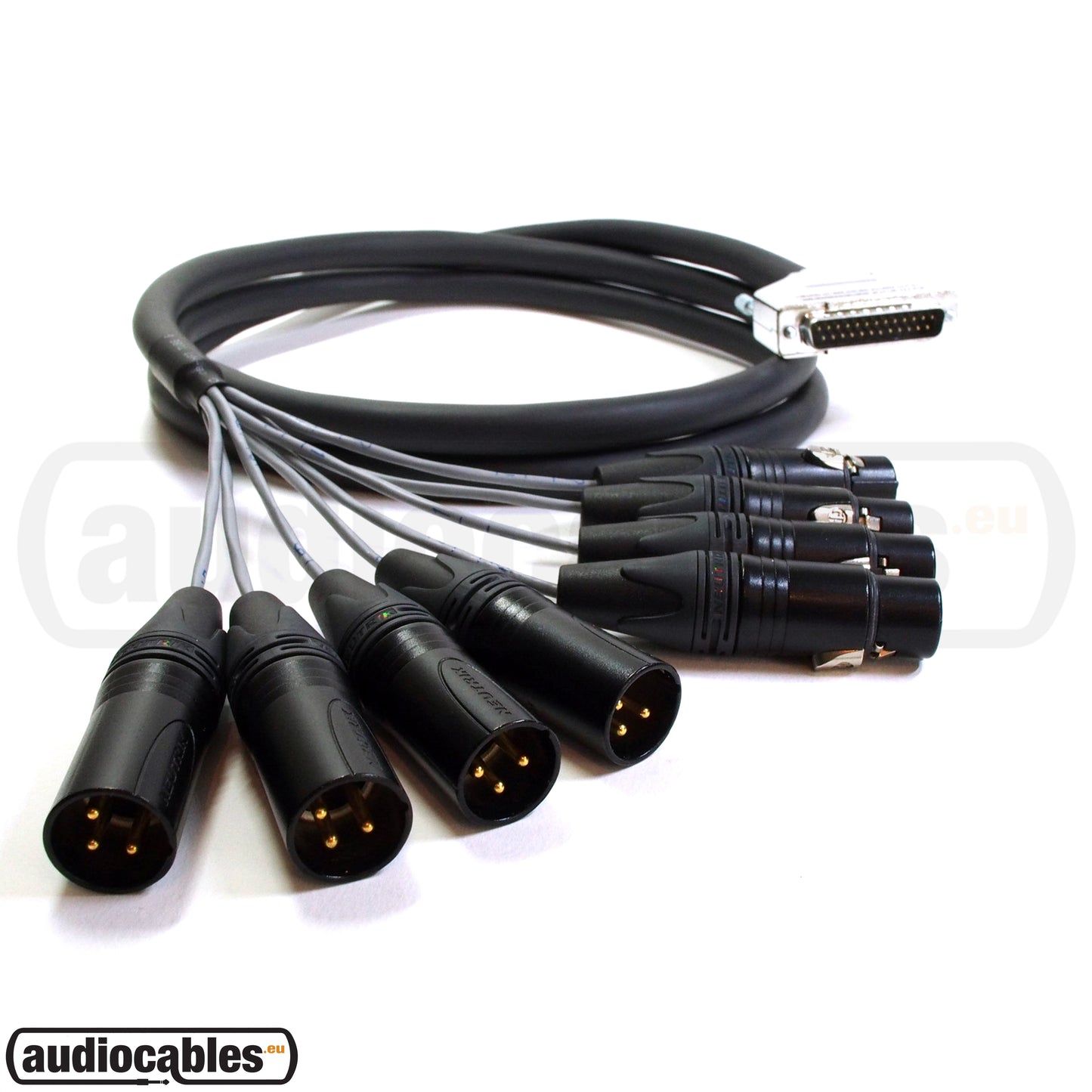 Mogami 3162 AES/EBU Cable w/ DB25 to 4 Female & 4 Male XLR (YAMAHA)